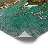  San Sebastian Spanje Reizen Poster (Hoek)