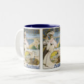 San Sebastian Tweekleurige Koffiemok (Voorkant links)