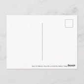 San Sebastian. Uitzicht van de baai van La Concha. Briefkaart (Achterkant)