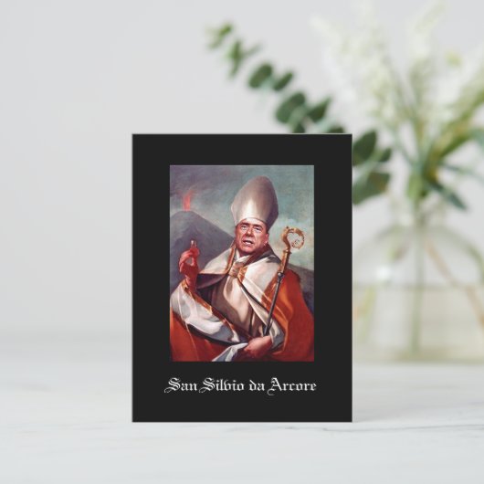 San Silvio da Arcore Briefkaart (Staand voorkant)