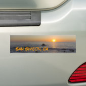 San Simeon, CA Bumpersticker (Op auto)