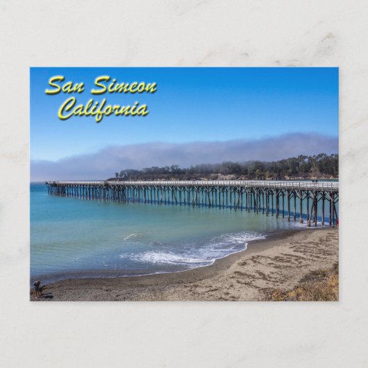 San Simeon, Californië-Briefkaart Briefkaart (Voorkant)