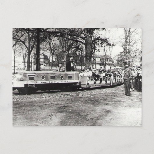 San Souci Amusement Park Briefkaart (Voorkant)