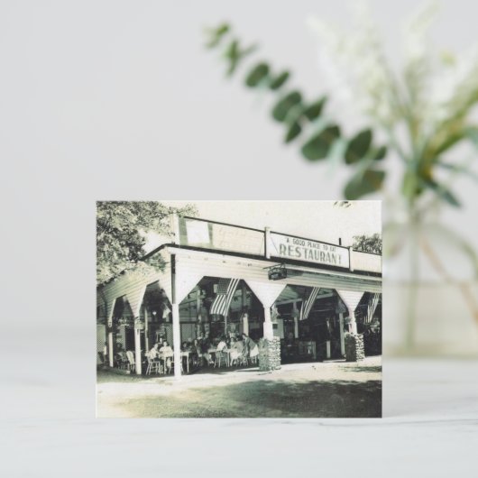 San Souci Amusement Park Briefkaart (Staand voorkant)