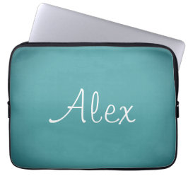 San Telmo Alluring Aqua Laptop Sleeve
