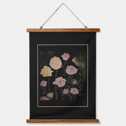 San Telmo Flowers Hangend Wandkleed (Voorkant)