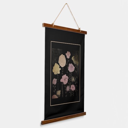 San Telmo Flowers Hangend Wandkleed (Gebogen)