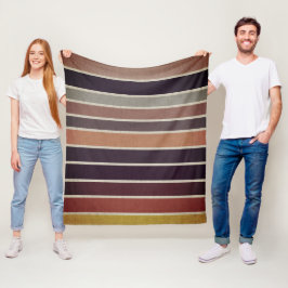 San Telmo gestreept Fleece Deken