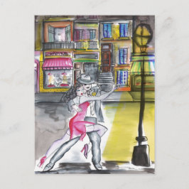 San Telmo Night - Tango Briefkaart