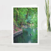 San Vicente de Lliria rivier meer in Valencia Span Kaart (Voorkant)