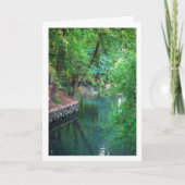 San Vicente de Lliria rivier meer in Valencia Span Kaart (Voorkant)