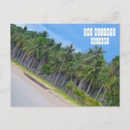 San Vicente in Palawan Briefkaart