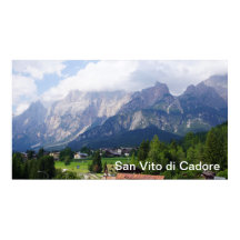 San Vito di Cadore Italië Poster