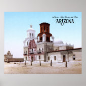 San Xavier del Bac, Arizona Poster (Voorkant)