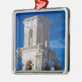 San Xavier del Bac Mission Tower in Tucson Metalen Ornament (Links)