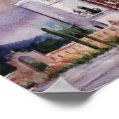 San Xavier Mission Canvas afdrukken Poster (Hoek)