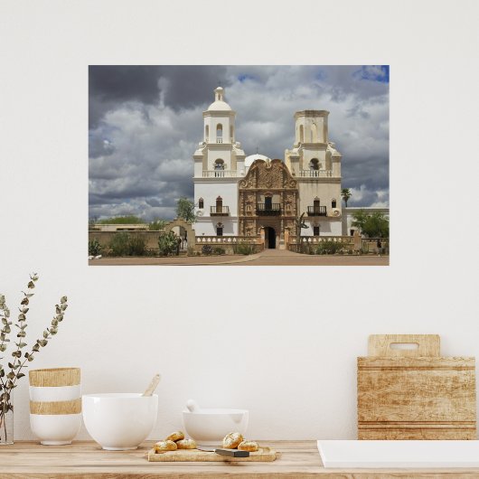 San Xavier Mission Poster (Keuken)