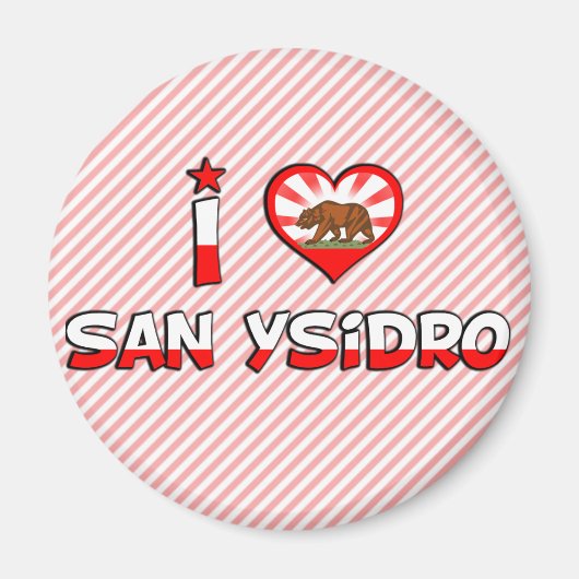 San Ysidro, Californië Magneet (Voorkant)