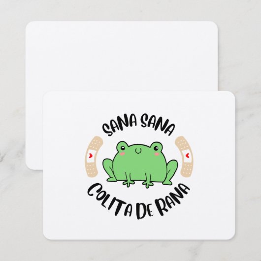 Sana Sana Colita de Rana (Voorkant / Achterkant)