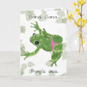 Sana Sana Colita de Rana Kaart (Gele Bloem)