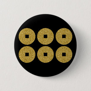 Sanada 6monsen Pinback Button