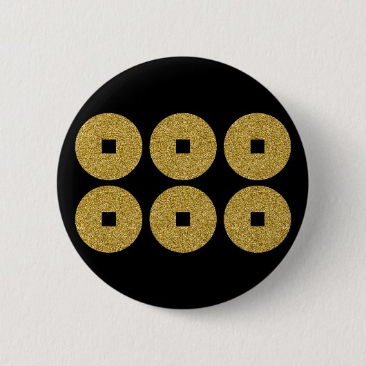 Sanada 6monsen Pinback Button (Voorkant)