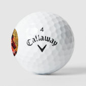 SANADA YUKIMURA ゴルフボール GOLFBALLEN (Logo)