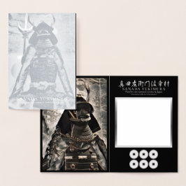 SANADA YUKIMURA 箔カード FOLIE KAARTEN