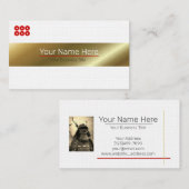 SANADA YUKIMURA:Business Card Visitekaartje (Voorkant / Achterkant)