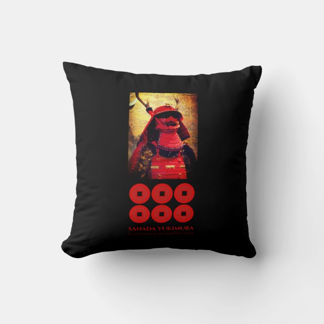 SANADA YUKIMURA：Cushion Kussen (Voorkant)