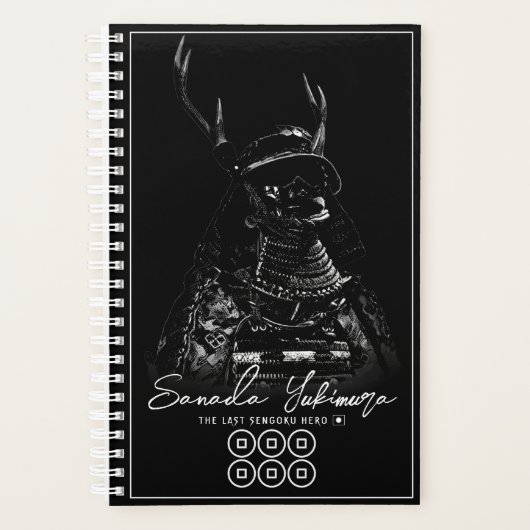SANADA YUKIMURA (Dark ver.) プランナー手帳 Planner (Voorkant)