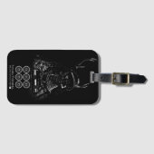 SANADA YUKIMURA (Dark ver.) Bagagelabel (Voorkant (horizontaal))