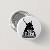SANADA YUKIMURA (Donkere versie) Ronde Button 3,2 Cm (Voorkant /achterkant)