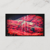 SANADA YUKIMURA(For Japanese)：Business Card Visitekaartje (Achterkant)