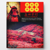 SANADA YUKIMURA:Fotoplaque Fotoplaat (Voorkant)