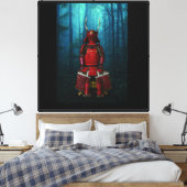 Sanada Yukimura Harnas Canvas 40x40 Print (Insitu (Slaapkamer))