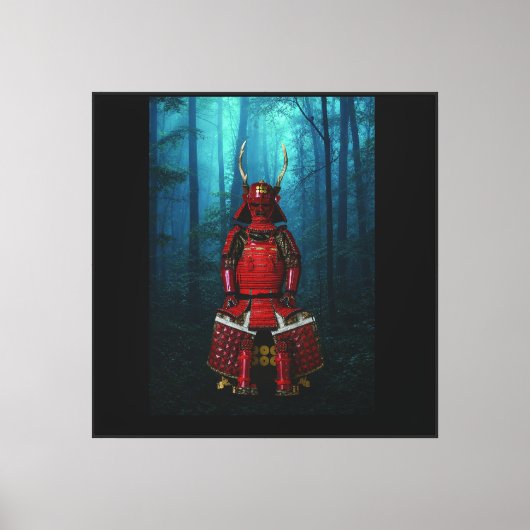 Sanada Yukimura Harnas Canvas 40x40 Print (Voorkant)