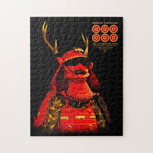 SANADA YUKIMURA (normaal zver) Legpuzzel (Verticaal)