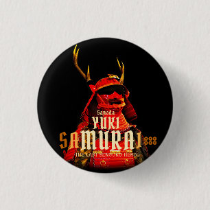 SANADA YUKIMURA (Normale versie) Ronde Button 3,2 Cm