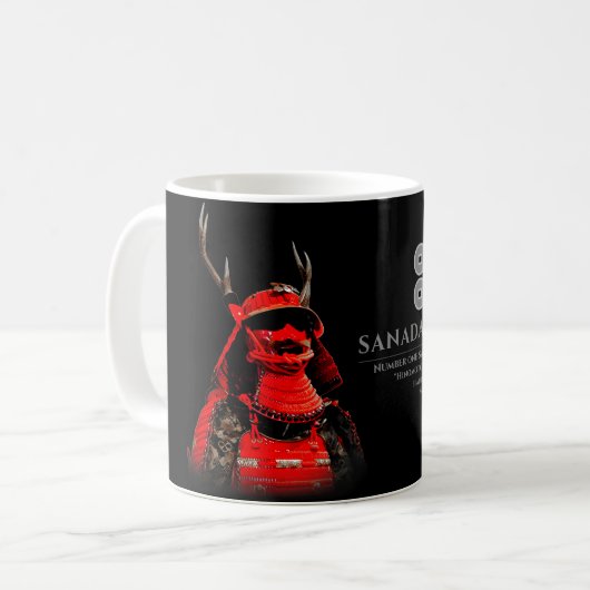 SANADA YUKIMURA (Red ver.) Koffiemok (Voorkant links)