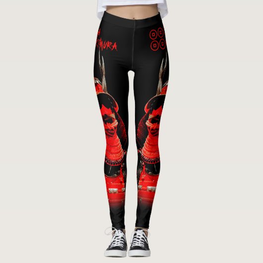SANADA YUKIMURA (Red ver.) Leggings (Voorkant)