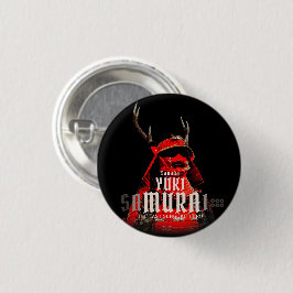 SANADA YUKIMURA (Red ver.) Ronde Button 3,2 Cm