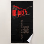 SANADA YUKIMURA (Red ver.) Strandlaken (Voorkant)