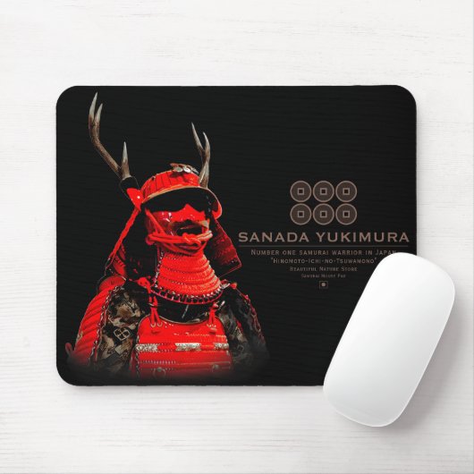 SANADA YUKIMURA (Rode versie) Muismat (Met muis)