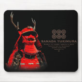 SANADA YUKIMURA (Rode versie) Muismat (Voorkant)