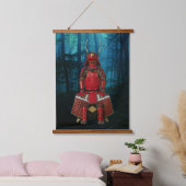 Sanada Yukimura Samurai Armor Wall Tapestry Hangend Wandkleed (Slaapkamer)