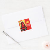 SANADA YUKIMURA:Seal Vierkante Sticker (Envelop)