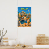 Sanary Poster (Keuken)