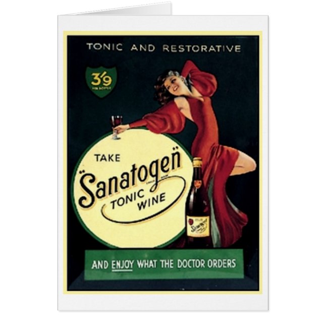 Sanatogeen Tonic Wine (Voorkant)