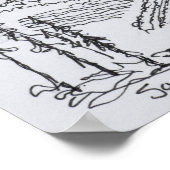 Sancerre Vineyards | Loire Valley, Frankrijk Poster (Hoek)